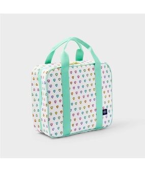 Roller Rabbit x Target Hanging Toiletry Bag Disco Hearts NWT